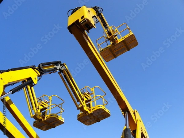 Fototapeta Arbeitsbühnen