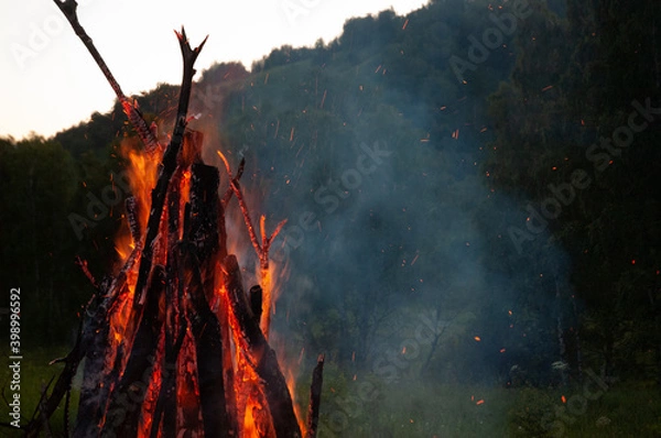 Obraz Фото из экопоселения на Алтае "Чачжаевка"