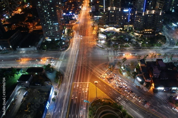 Fototapeta 서울야경