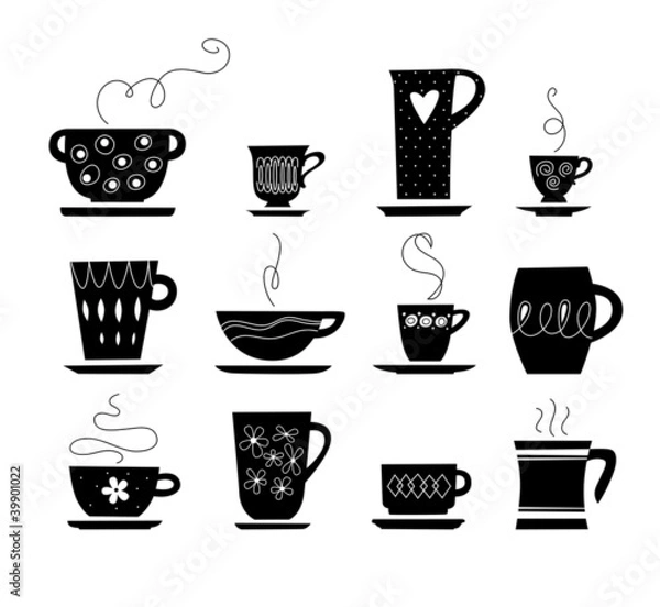 Obraz cup of tea or coffee