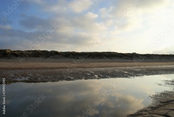 Obraz Plage déserte hors saison.