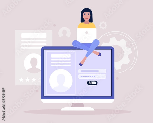 Obraz Online registration