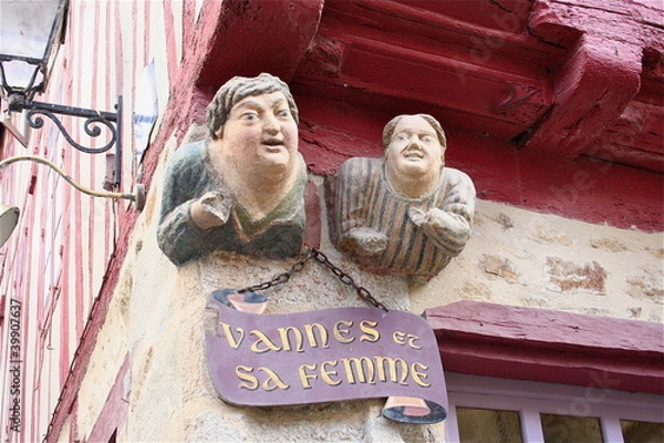 Obraz Vannes i jego żona