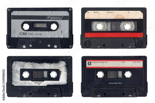Obraz Vintage Compact Cassettes