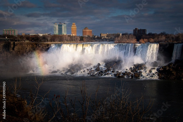 Obraz Niagara falls at sunset