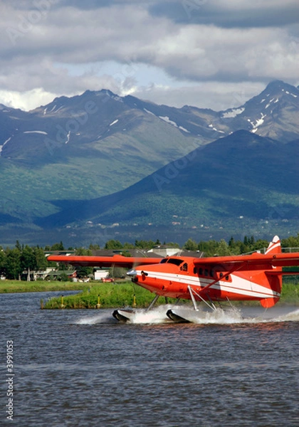 Obraz Red Floatplane