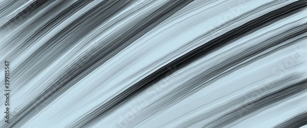 Obraz abstract dark blue background, technology theme, dimensional dotted flow in perspective, big data, nanotechnology.