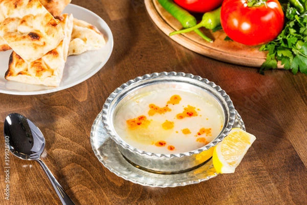 Fototapeta chicken soup