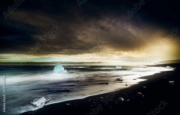 Obraz sunset over the sea