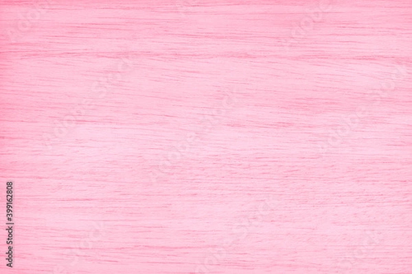 Fototapeta Pink plywood texture background, wooden surface in natural pattern for design art work.
