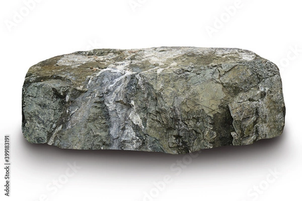 Obraz stones white background, Clipping path