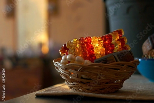 Obraz womens amber bracelet