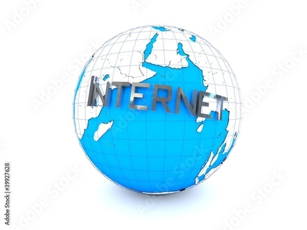 Fototapeta Internet World