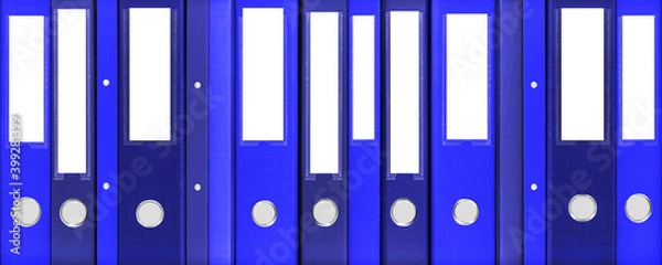 Fototapeta Bluel various file folders background