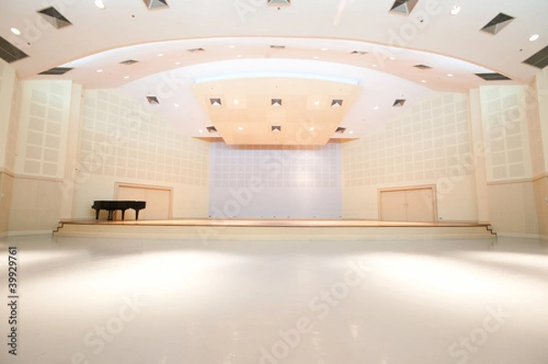 Obraz modern concert hal