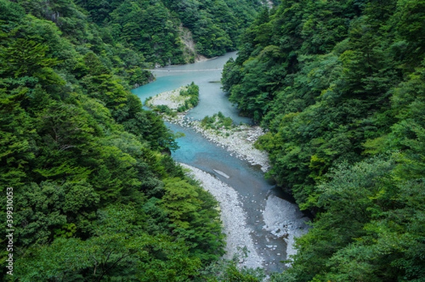 Fototapeta 静岡県の寸又峡