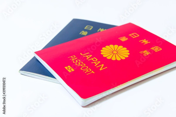 Fototapeta 日本のパスポート