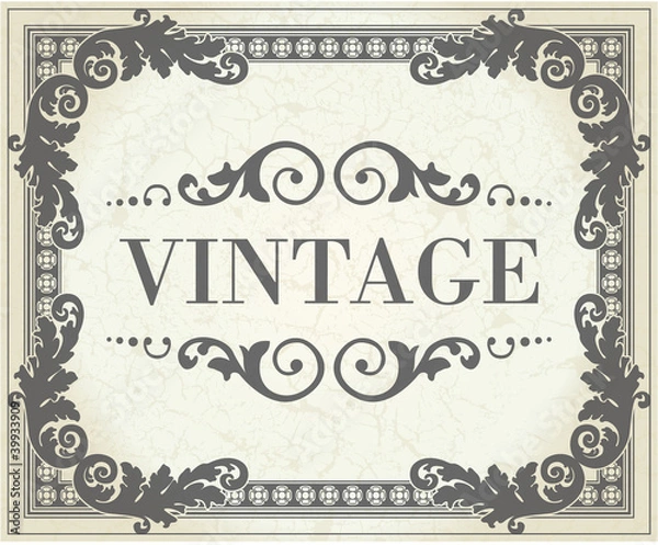 Obraz Vintage frame