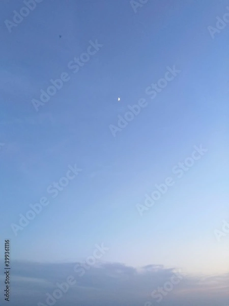 Obraz flight over the clouds