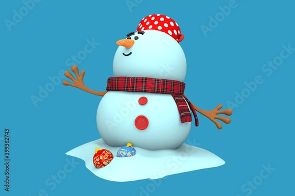 Obraz Snowman