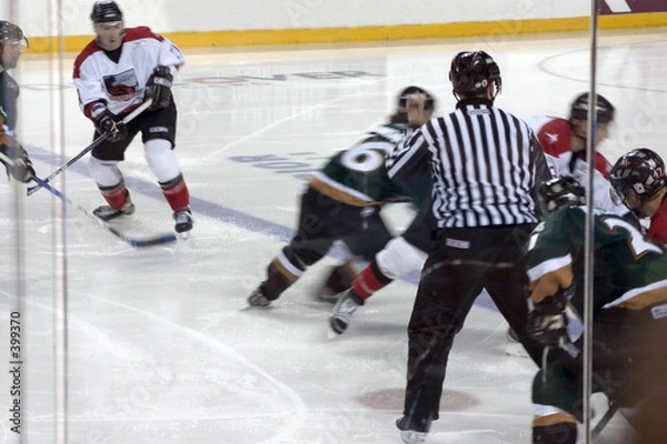 Obraz ice hockey game