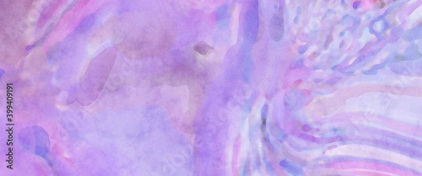 Fototapeta Crazy watercolor random pattern. Creative abstraction. Modern art painting. 2d illustration. Digital texture wallpaper. Artistic watercolored backdrop material.
