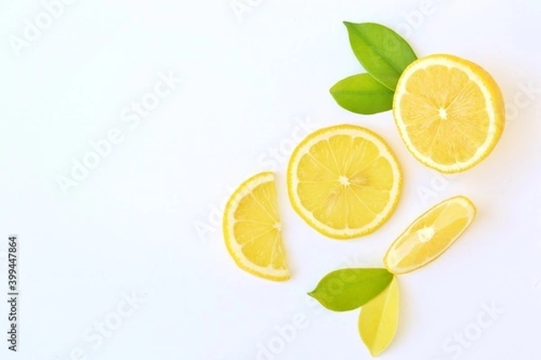 Fototapeta lemon and lime