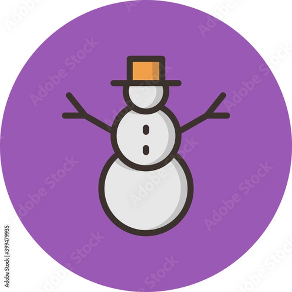 Obraz snowman