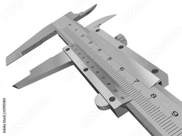 Fototapeta Pied à coulisse