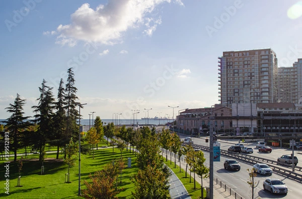 Fototapeta Cityscape in Istanbul in Turkey