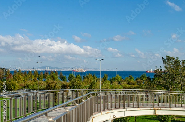 Fototapeta Cityscape in Istanbul in Turkey