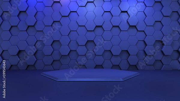 Obraz podium high resolution 3d rendering