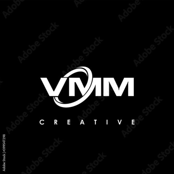 Obraz VMM Letter Initial Logo Design Template Vector Illustration
