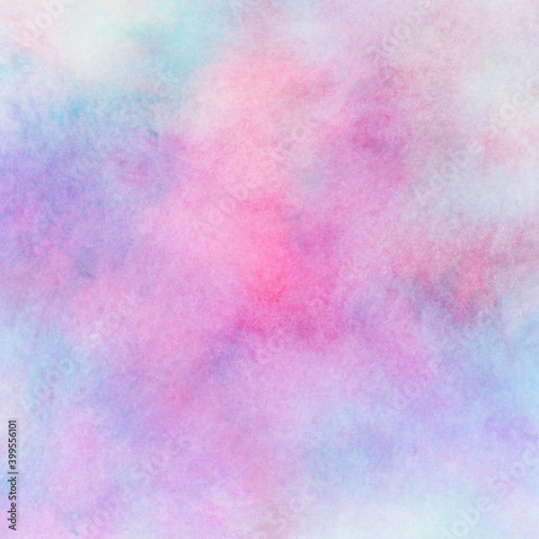 Fototapeta Purple watercolor background. Abstract texture