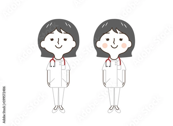 Fototapeta 女性：医療：看護師