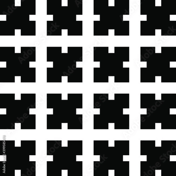 Fototapeta square seamless ornamental vector patterns background