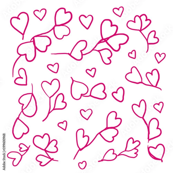 Fototapeta seamless nature pattern style collections 