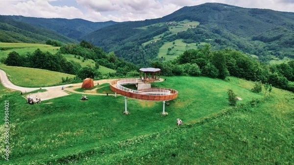 Fototapeta platforma widokowa