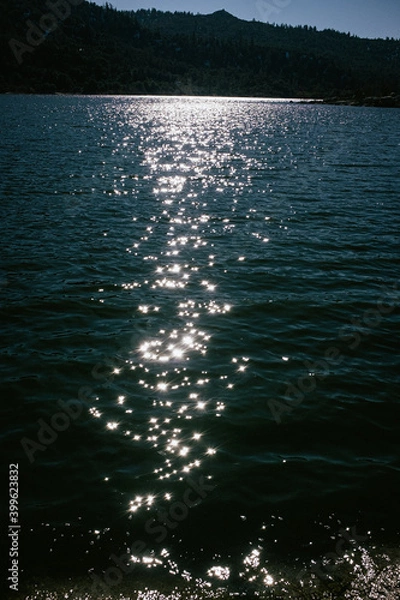 Obraz Sun Reflections on the lake