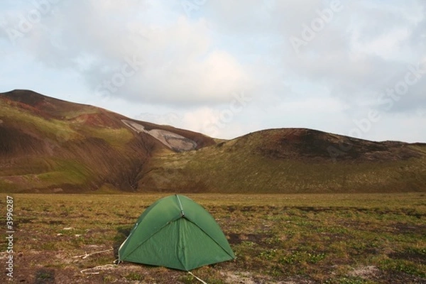 Obraz Tent in mountain