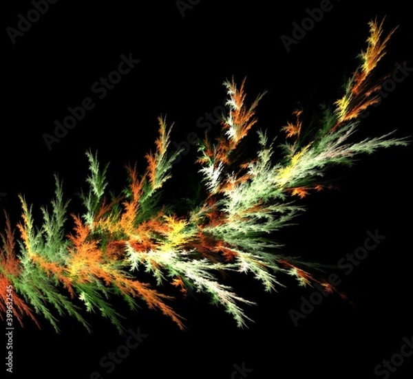 Fototapeta Computer generated fractal pattern and shape

