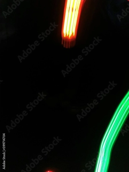 Fototapeta background with glowing lights