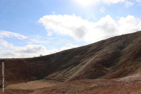 Obraz 大室山から見える綺麗な景色