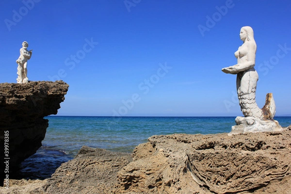 Obraz Poseidon & Mermaid