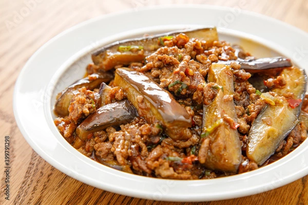 Fototapeta 麻婆茄子