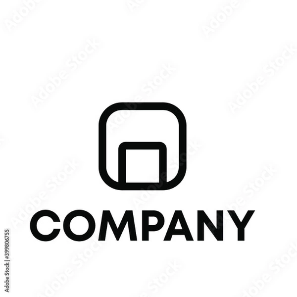 Fototapeta ON logo design