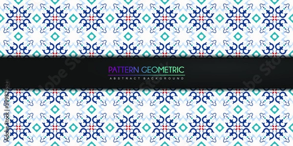 Fototapeta Abstract colorful Islamic pattern, geometric patern