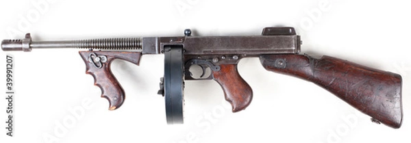 Obraz old mashine gun