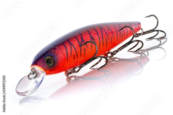 Fototapeta Artificial bait DEPS Balisong Minnow 130SP for fishing