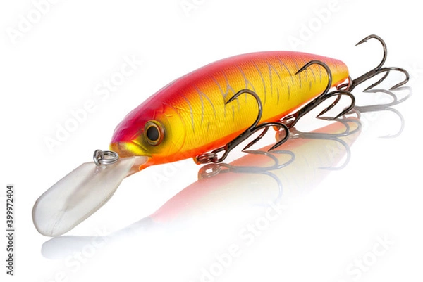 Fototapeta Artificial bait DEPS Balisong Longbill Minnow 130SP for fishing